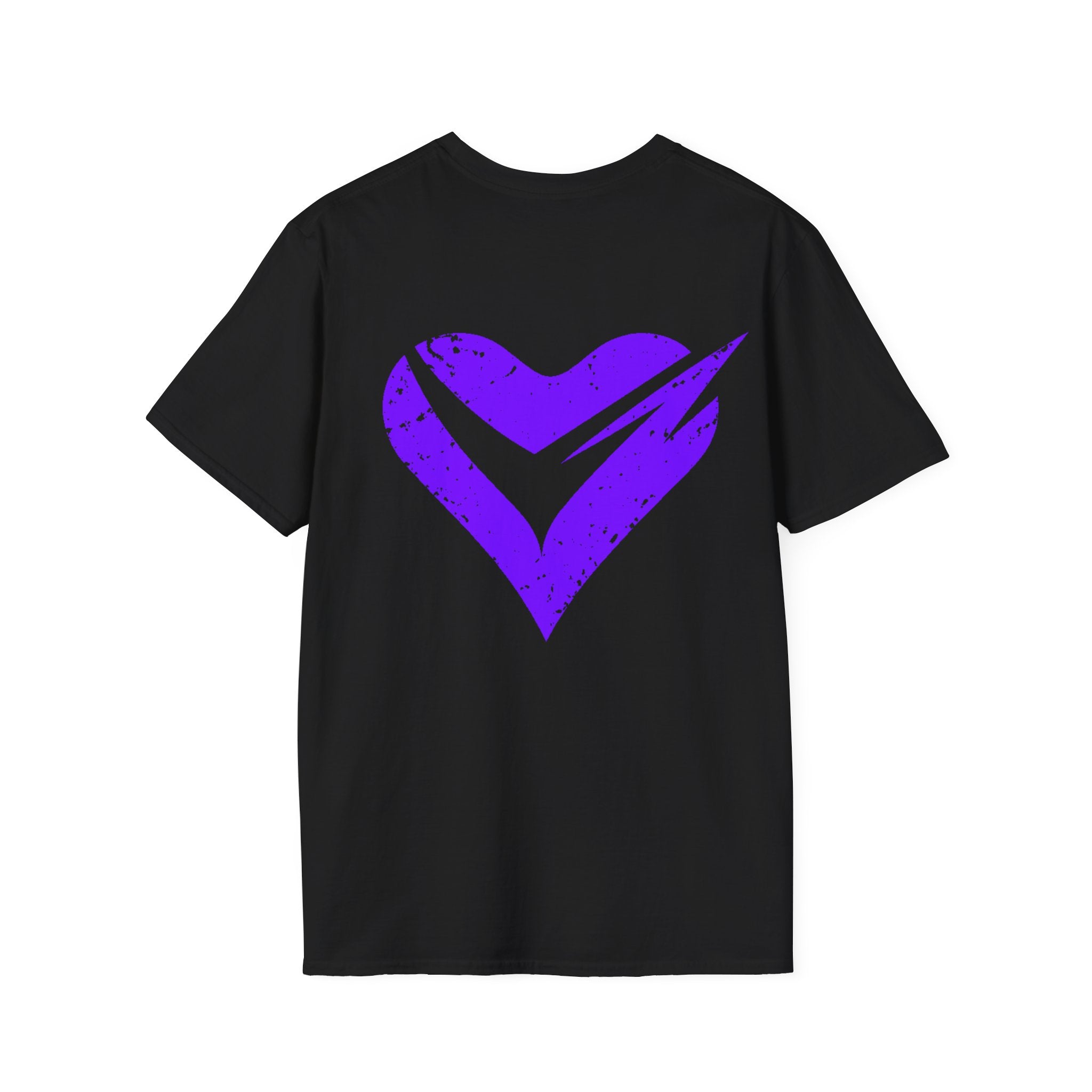 TORQ Heart Motion Tee – Purple (Black And White)