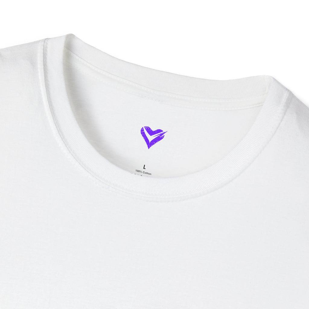 TORQ Heart Motion Tee – Purple (Black And White)