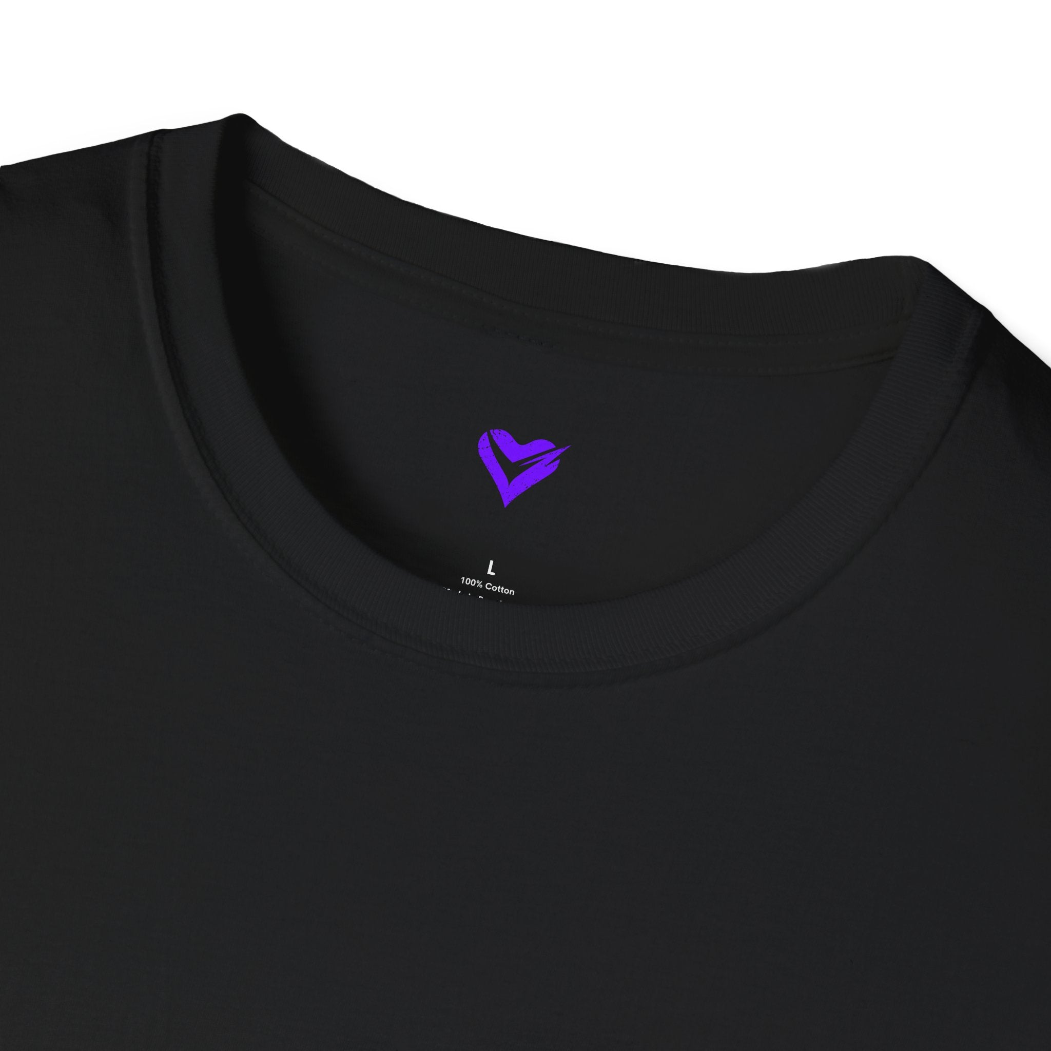 TORQ Heart Motion Tee – Purple (Black And White)